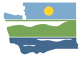 Contour of Washington State as Ecology's logo